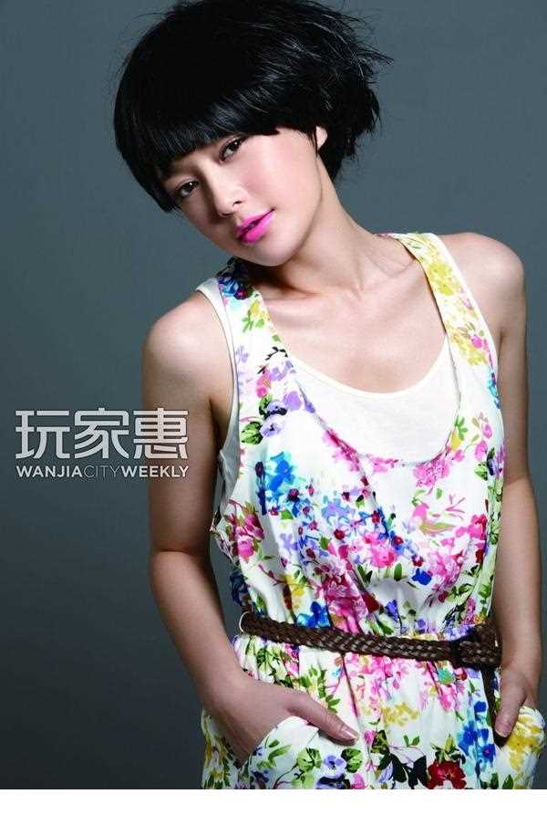 高清中国美女明星秦岚时尚大片尽显精灵气质图集