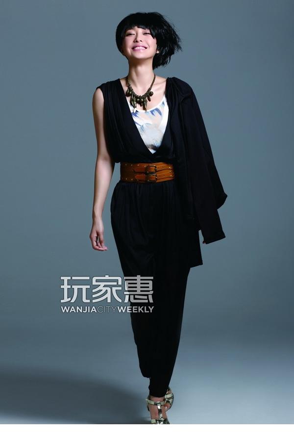 高清中国美女明星秦岚时尚大片尽显精灵气质图集