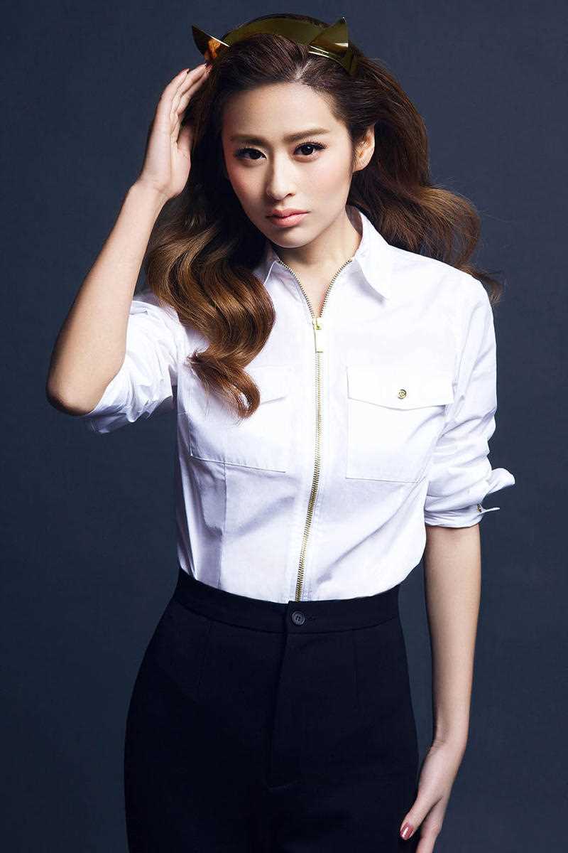 颖儿猫耳造型性感时尚高清