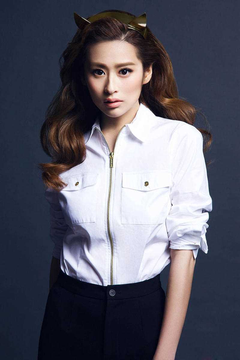 颖儿猫耳造型性感时尚高清