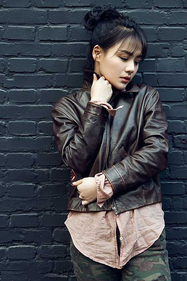 最新美女明星马思纯时尚街拍大片壁纸