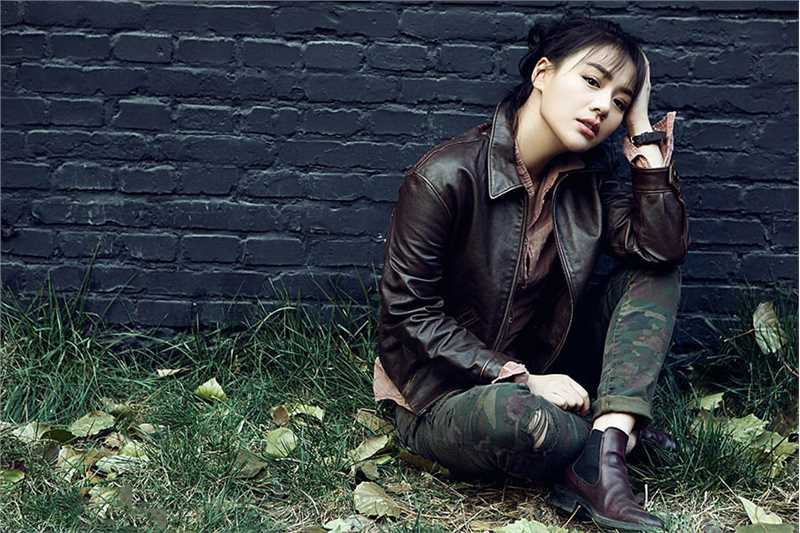 最新美女明星马思纯时尚街拍大片壁纸