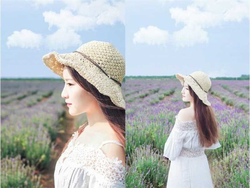 高清田园风格美女甜美自然养眼清纯人像图片图集