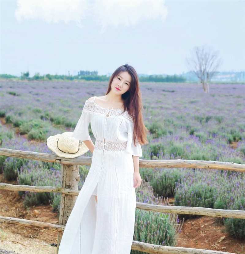 高清田园风格美女甜美自然养眼清纯人像图片图集