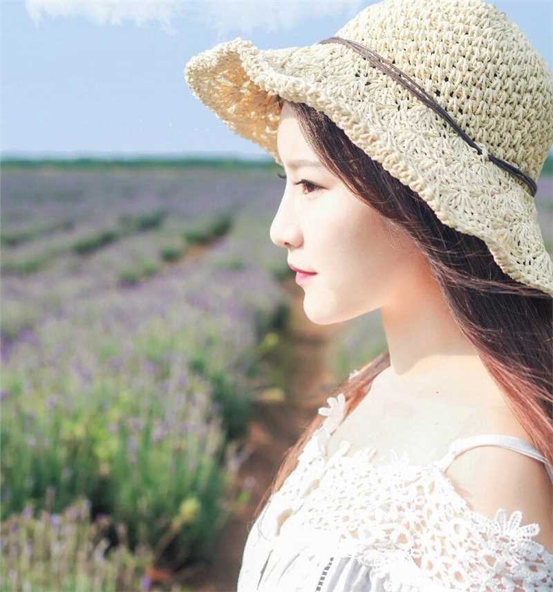 高清田园风格美女甜美自然养眼清纯人像图片图集
