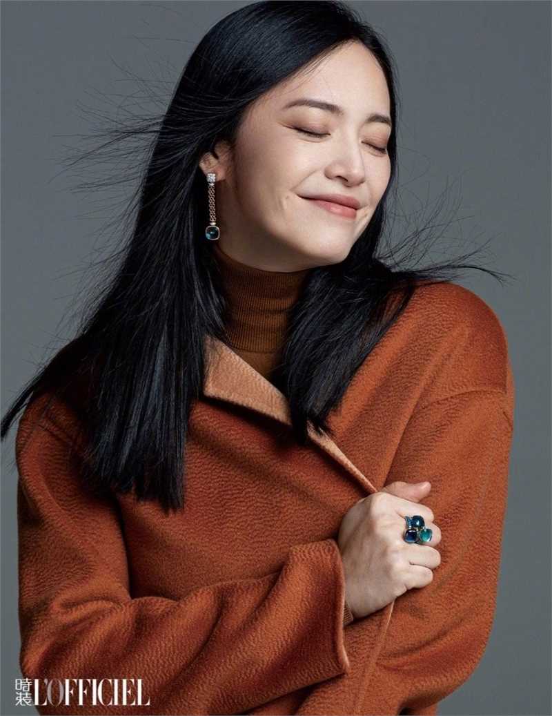 精选理想主义美女姚晨冷艳非凡帅气御姐时尚杂志封面图册