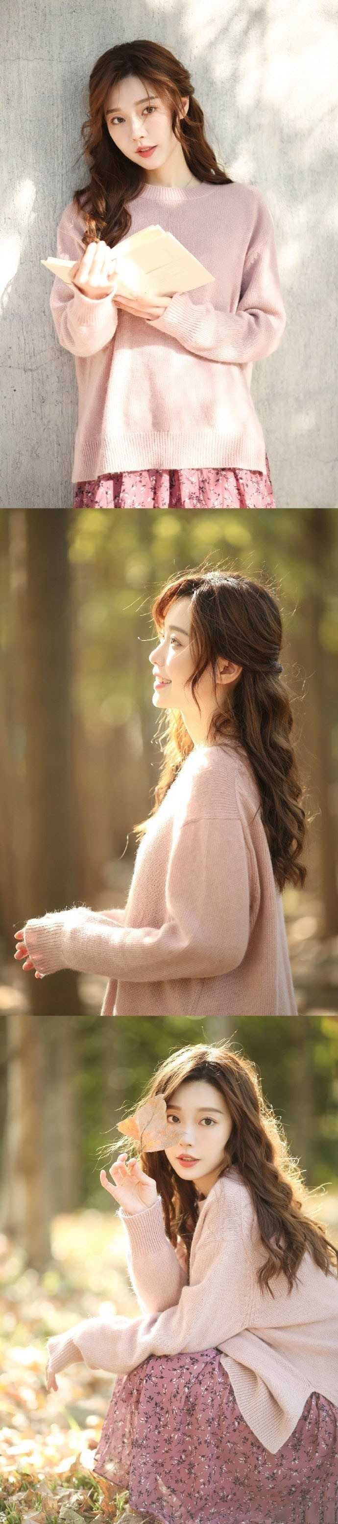 优质知性优雅美女性感波浪卷阳光下街拍令人怦然心动相册