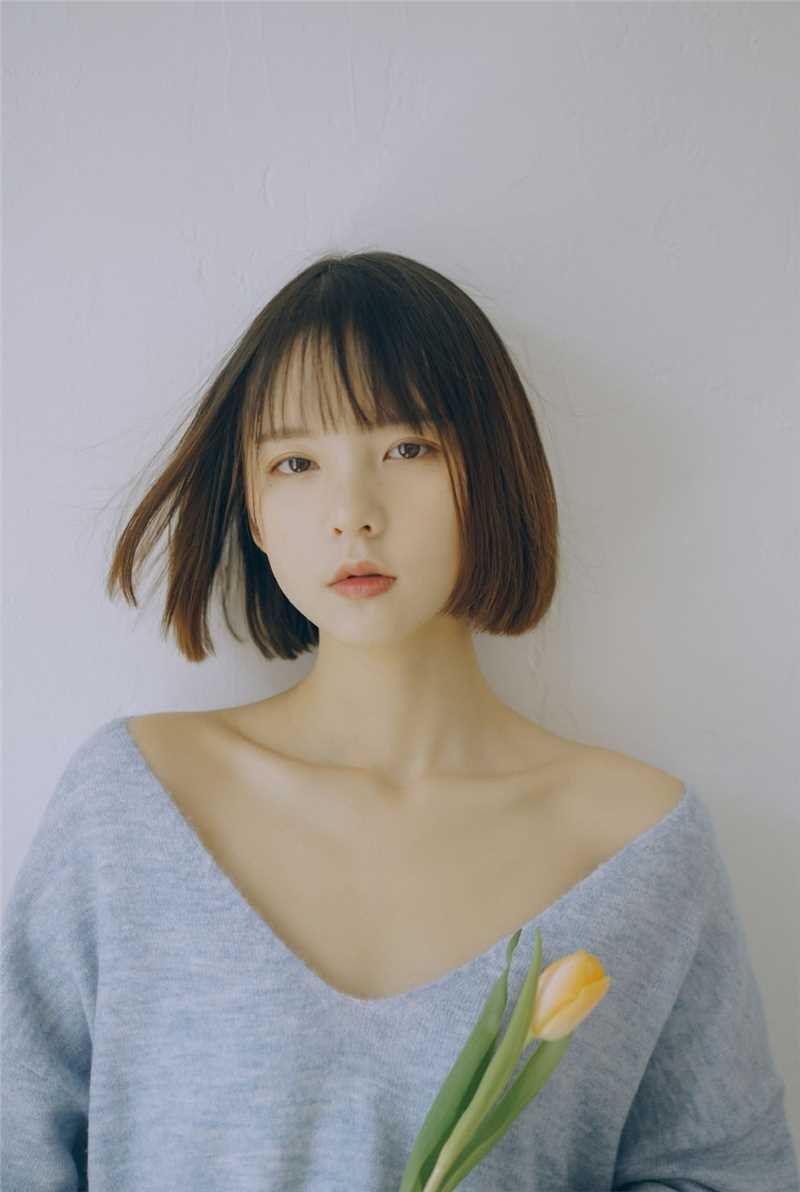 最全短发美女小清新文艺清纯诱人锁骨图片壁纸
