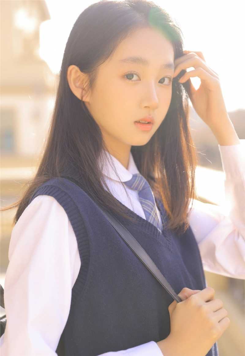 精选阳光气质美女校园惑清纯图片图册