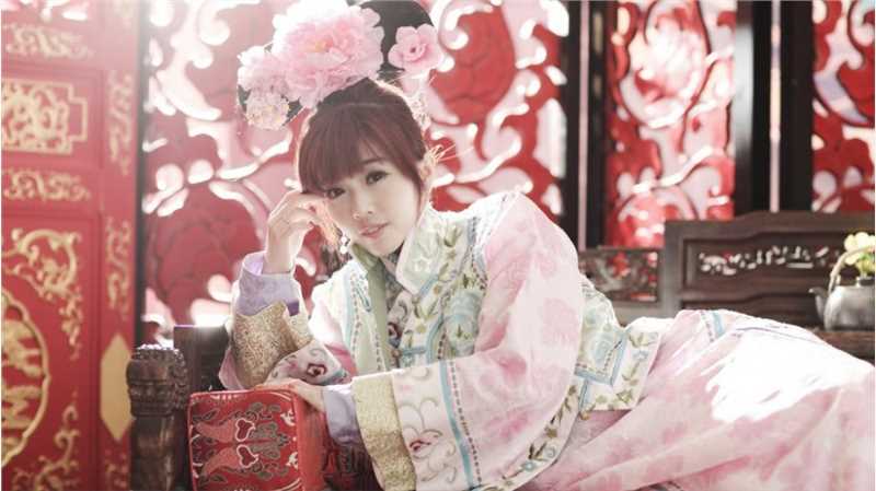 古装美女弱柳扶腰高冷惊艳古风美女图片摄影大全