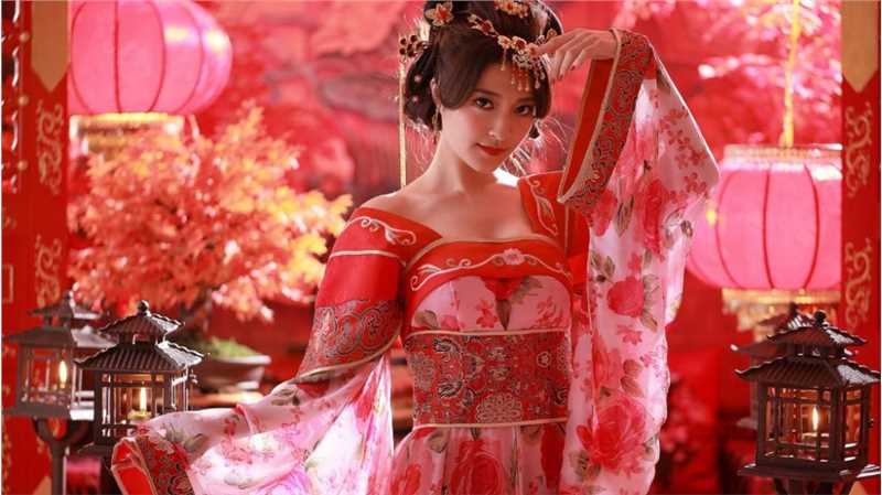 古装美女弱柳扶腰高冷惊艳古风美女图片摄影大全
