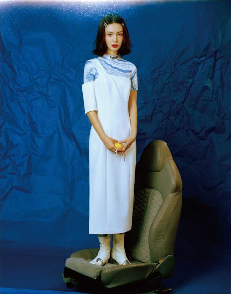 最全个性美女金晨时尚机车风杂志图片壁纸