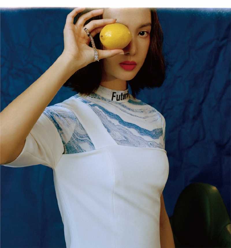 最全个性美女金晨时尚机车风杂志图片壁纸