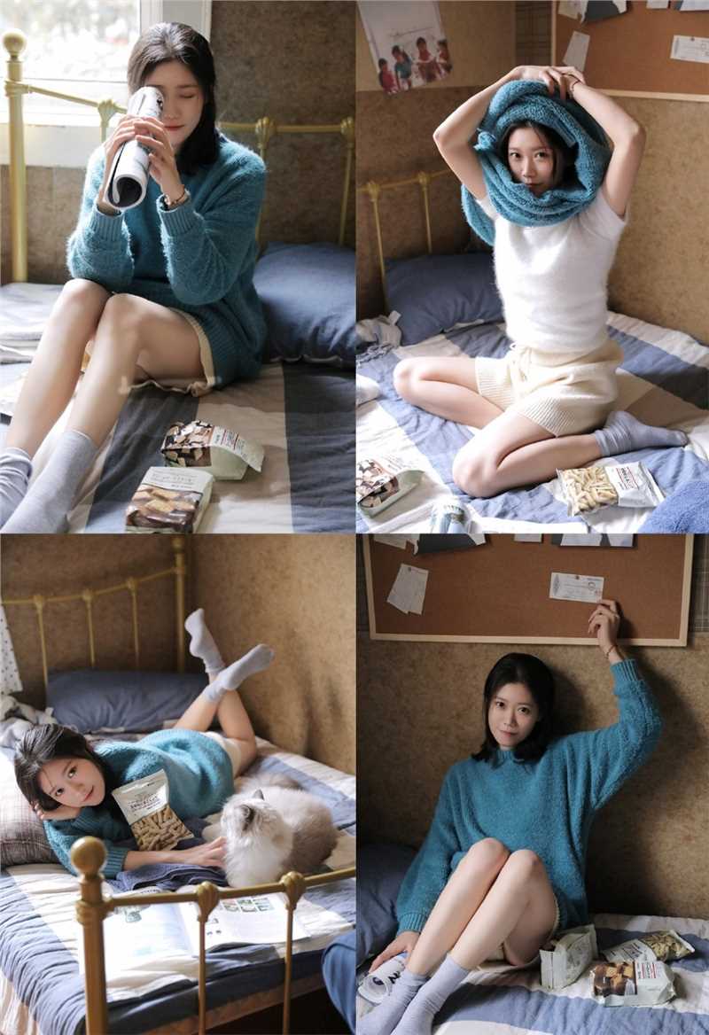 精选素颜美女毛衣温暖治愈阳光撩人养眼清纯图片图册