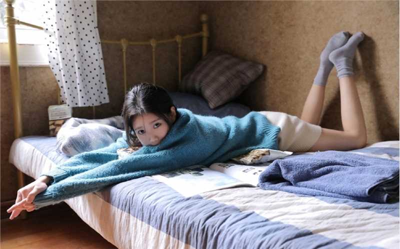 精选素颜美女毛衣温暖治愈阳光撩人养眼清纯图片图册