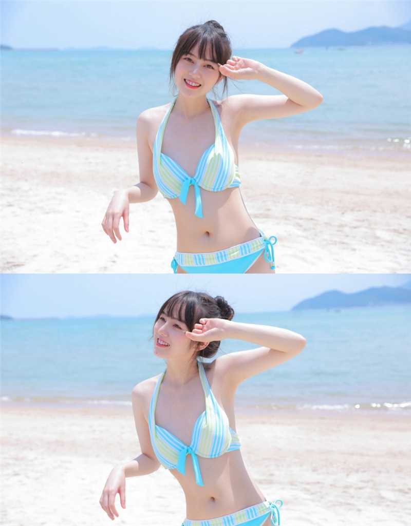 特别专辑丰满宅男女神三点式比基尼木瓜奶蜜桃臀图片