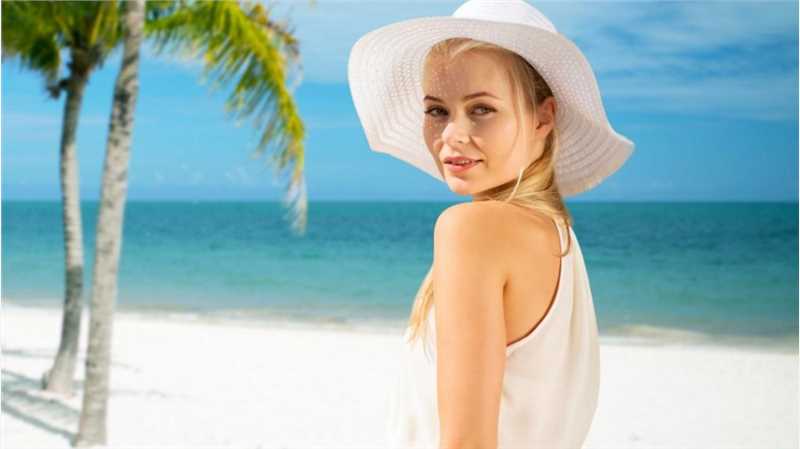 特别专辑风情美女沙滩旅拍唯美宅男女神大胆姿势