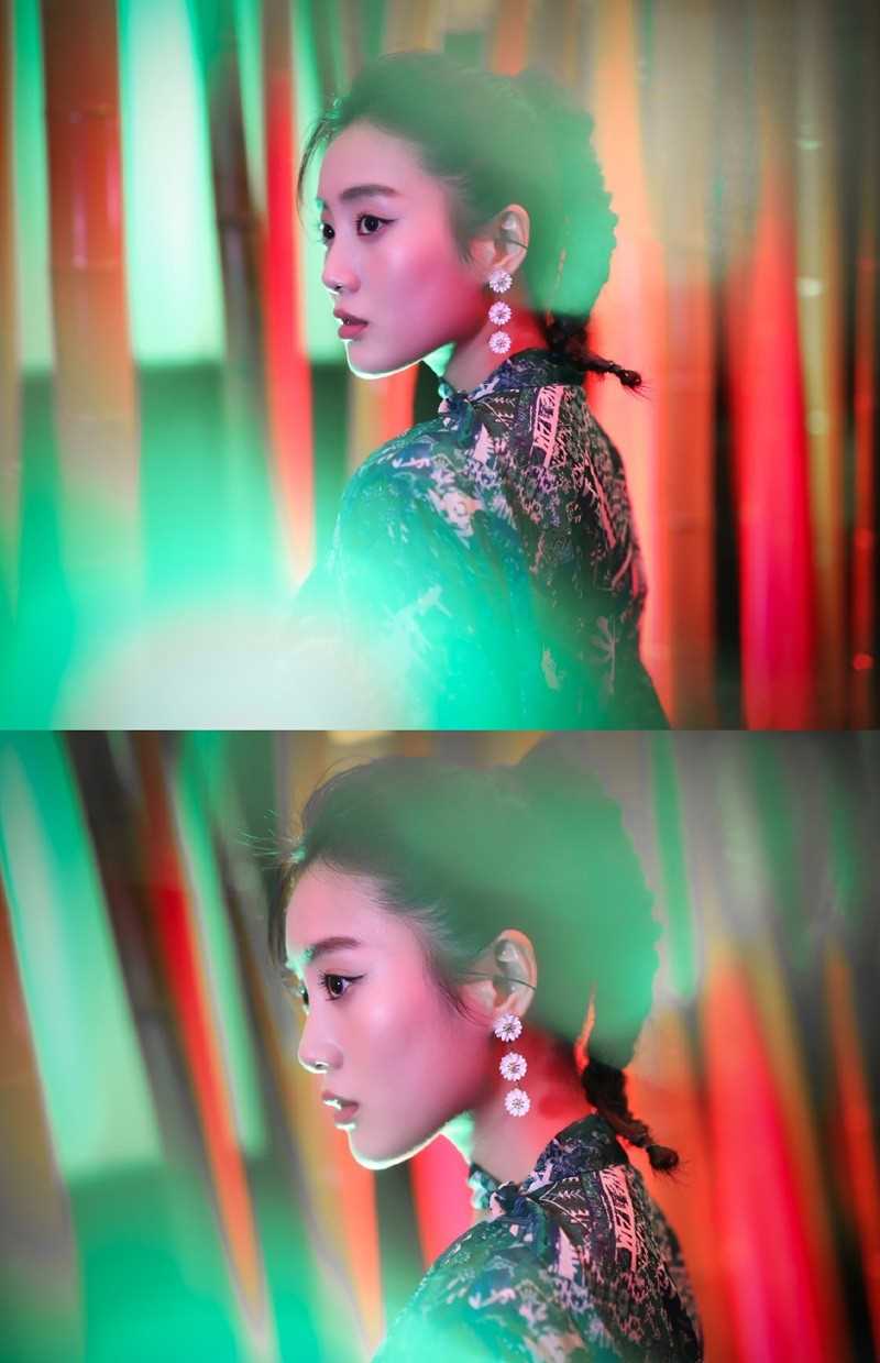 精选时尚美女王梓薇率性养眼惹火大长腿明星活动照图片图册