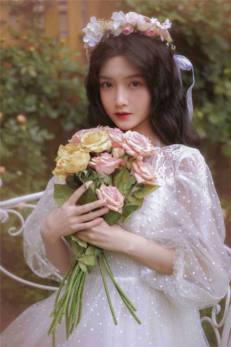 优质慵懒迷人的田园风少女唯美梦幻甜美小公主图片相册