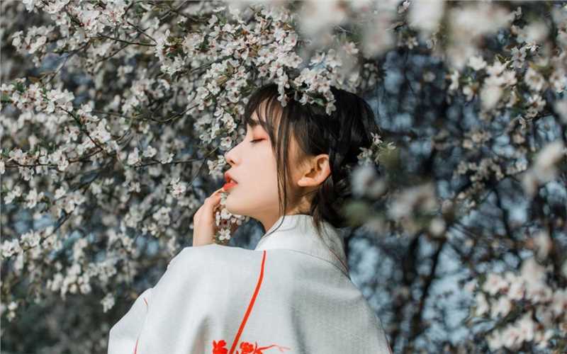 人比花娇的日本小妞精美和服曼妙身姿清纯唯美图片