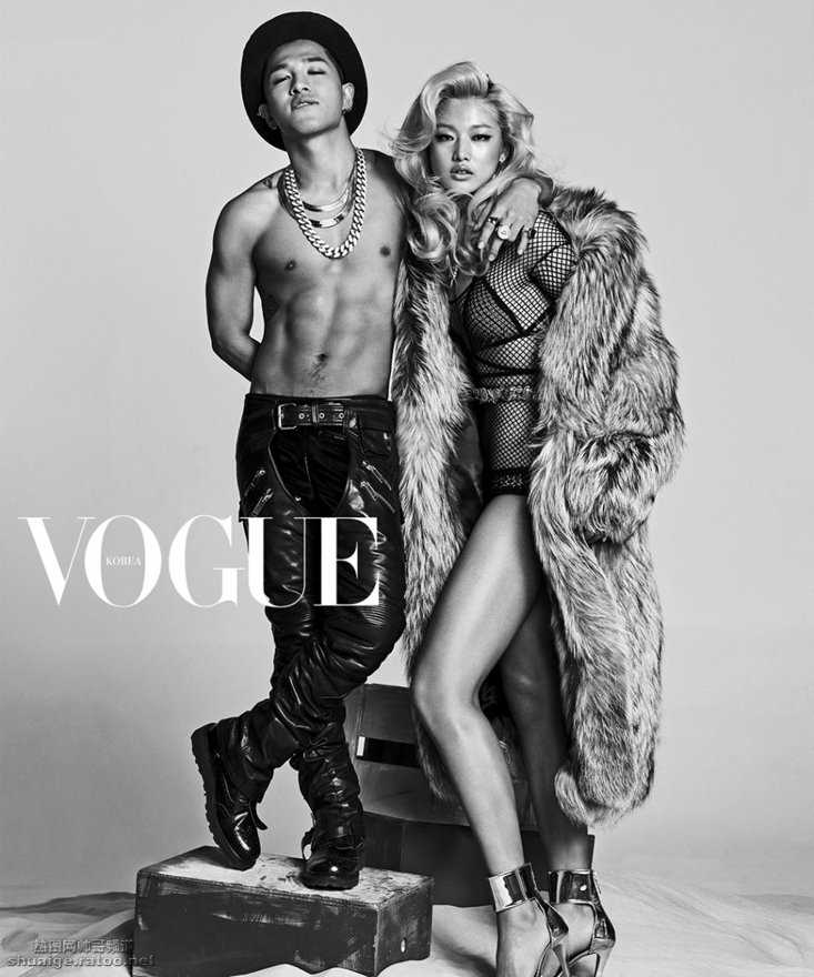 精选Bigbang成员太阳《VOGUE》时尚杂志封面图册
