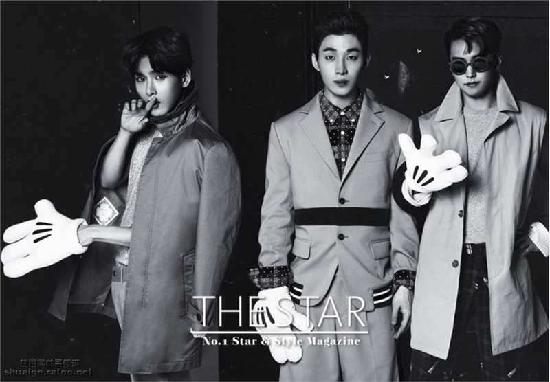 韩国帅哥SJ-M《THE,STAR》时尚杂志封面