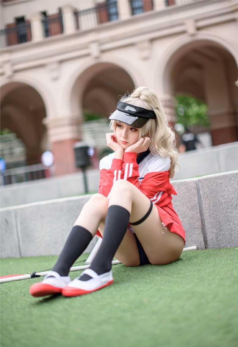 高清《碧蓝航线》Z46体操服cosplay写真图片图集