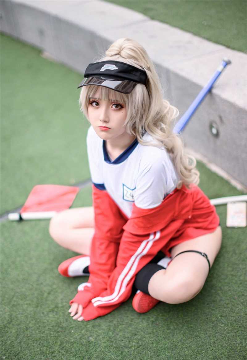 高清《碧蓝航线》Z46体操服cosplay写真图片图集