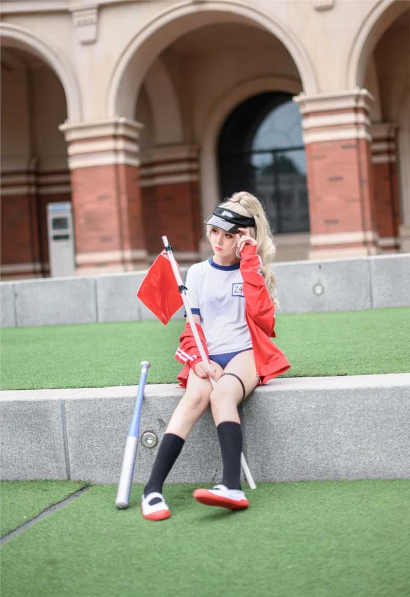 高清《碧蓝航线》Z46体操服cosplay写真图片图集