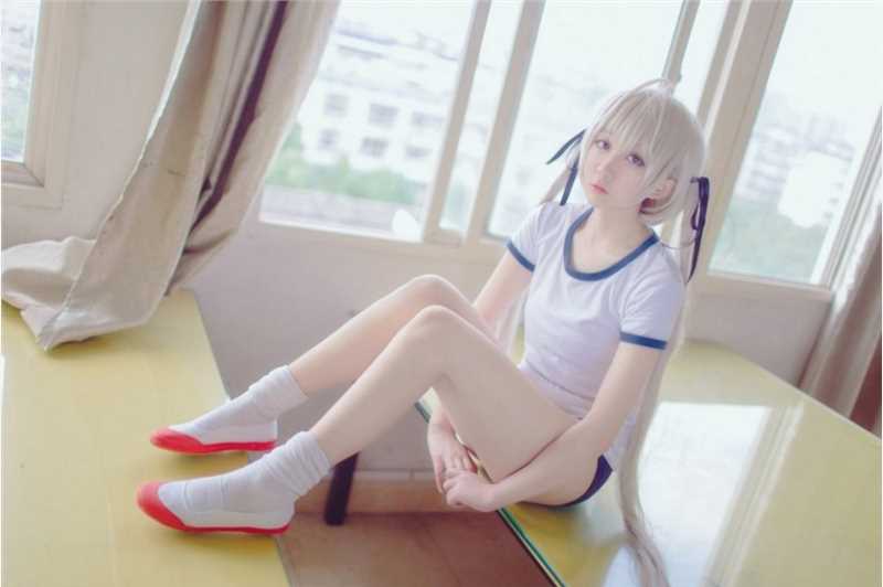 特别专辑网红美女浅野菌子穹妹体操服COS性感写真图片