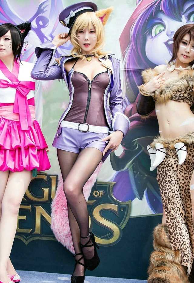 性感迷人小狐狸九尾妖狐cosplay