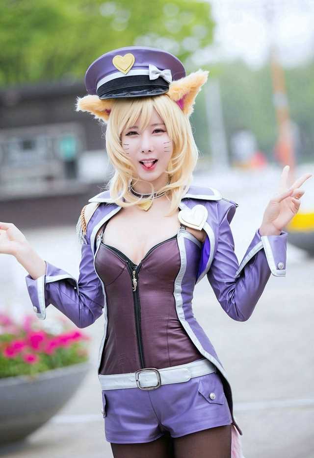 性感迷人小狐狸九尾妖狐cosplay