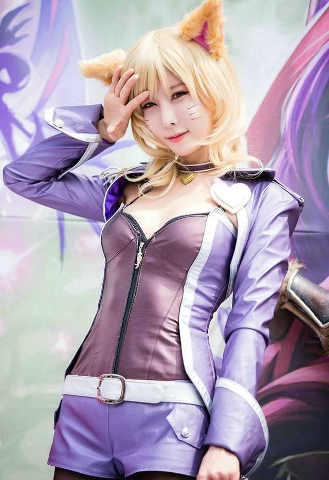 性感迷人小狐狸九尾妖狐cosplay