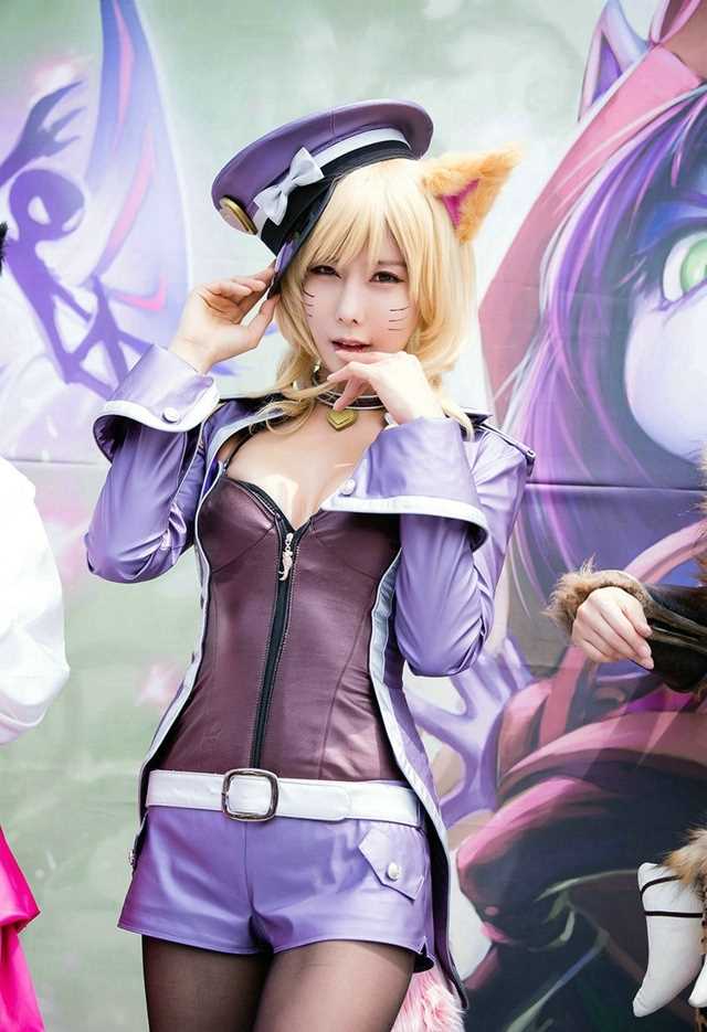 性感迷人小狐狸九尾妖狐cosplay