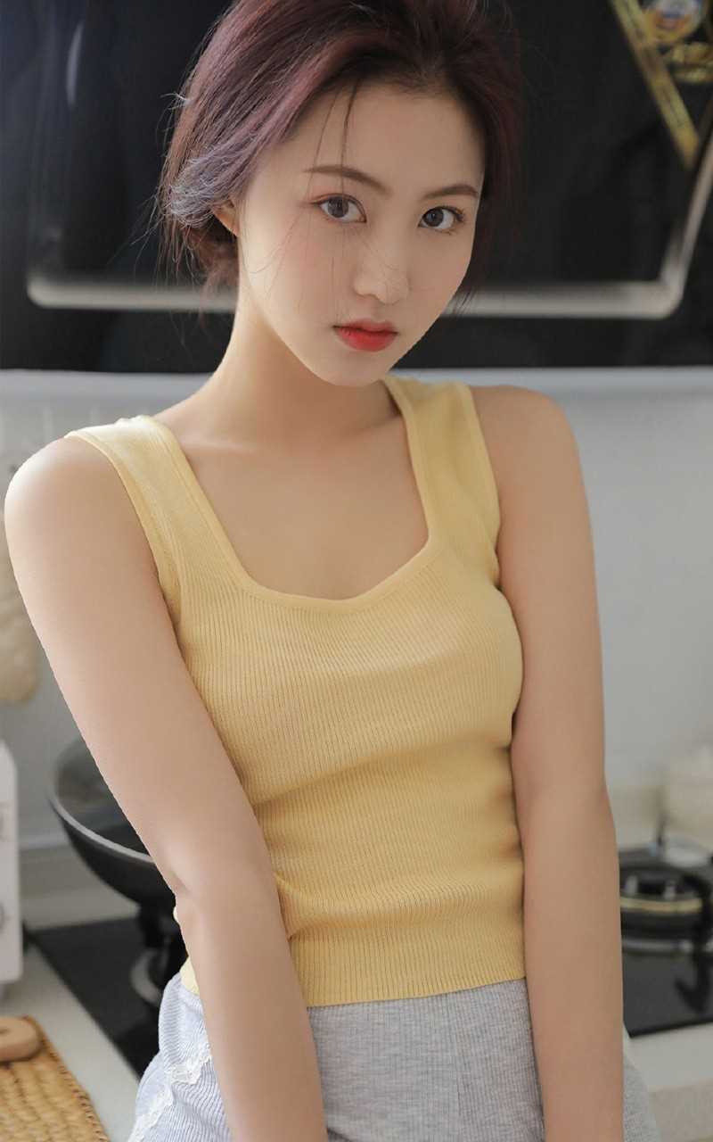 最新可爱厨艺女孩甜美动人私房图集