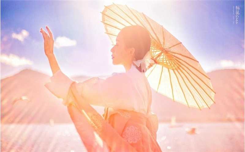 高清温柔甜美古装韩服美女户外唯美梦幻艺术照图集