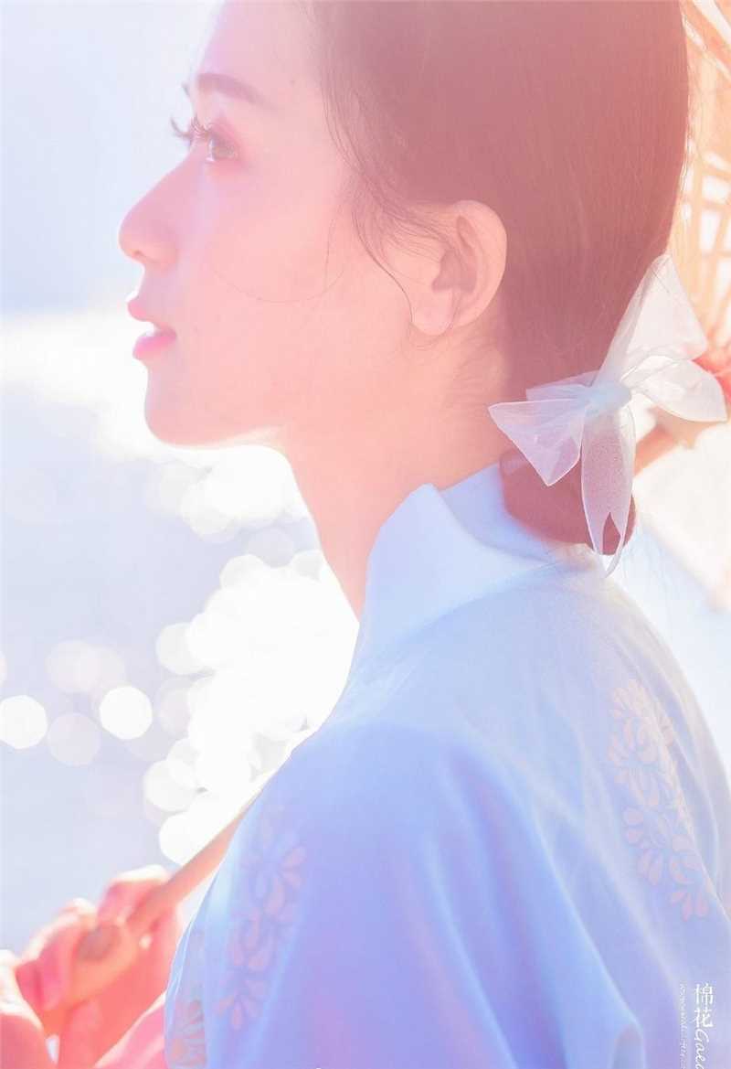 高清温柔甜美古装韩服美女户外唯美梦幻艺术照图集