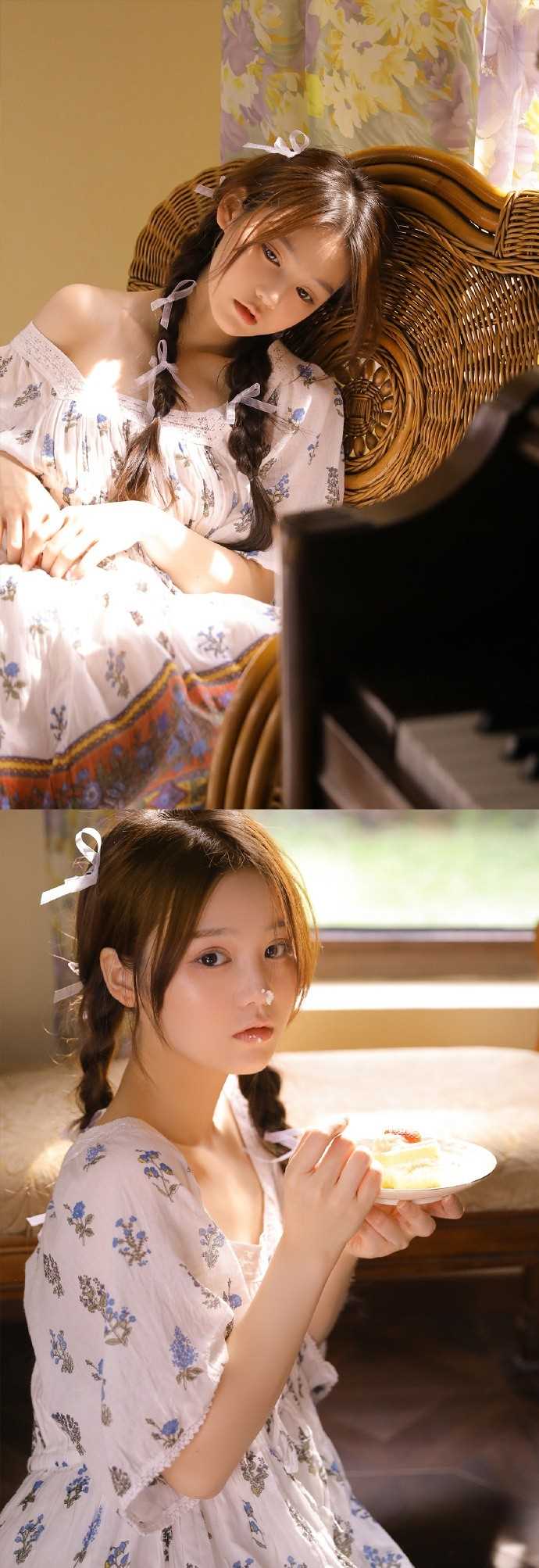 精选清纯妹子低胸装香肩诱惑诱人裸背妩媚私拍照图册