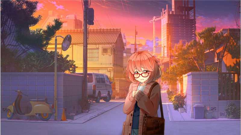 优质粉色头发甜美女孩唯美大海奇遇漫画图片相册