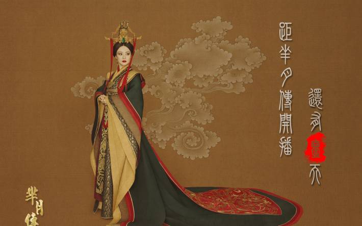 芈月传孙俪古装特别专辑剧照手绘图片唯美壁纸