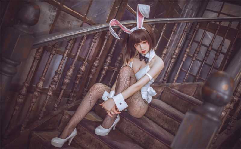 高清路人女主的养成方法兔女郎惠cosplay图集