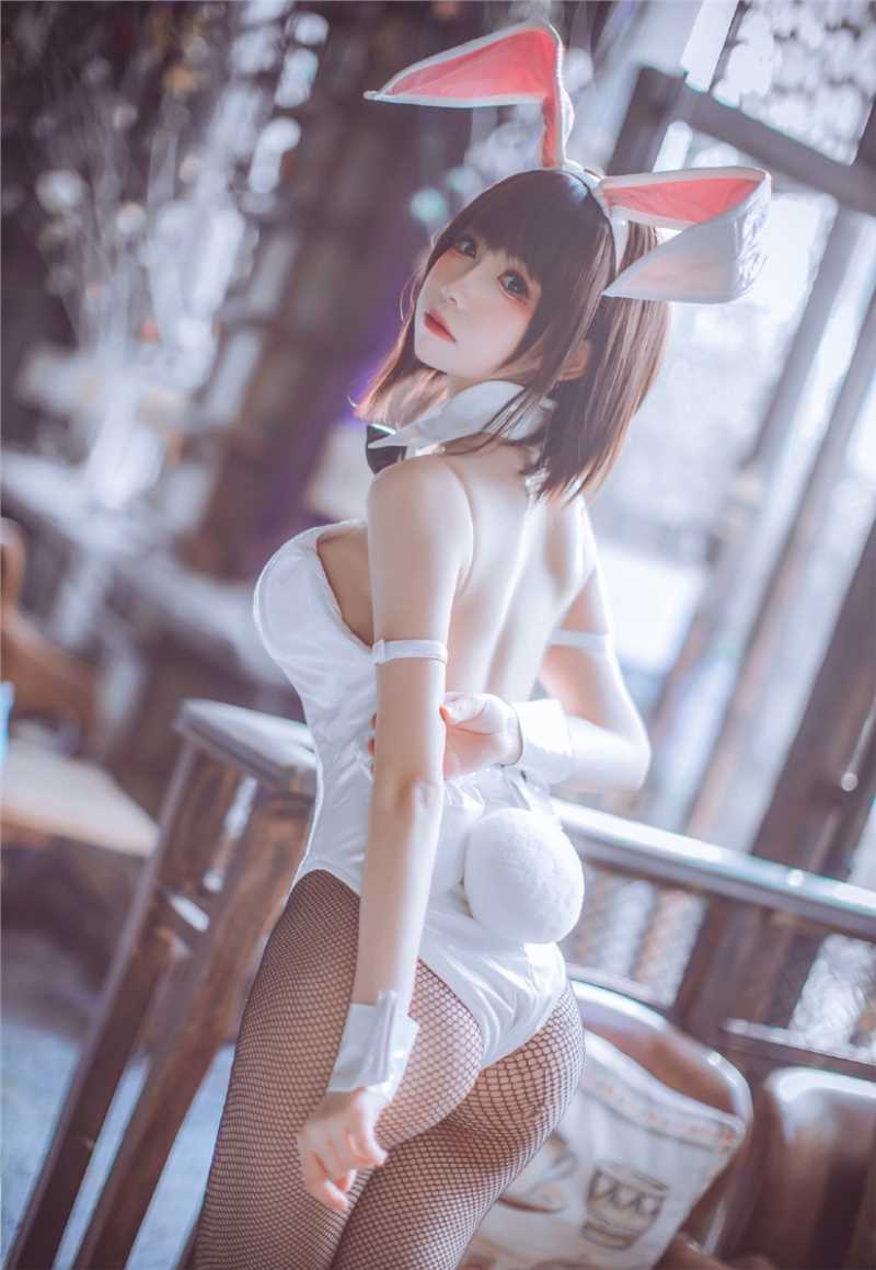 高清路人女主的养成方法兔女郎惠cosplay图集