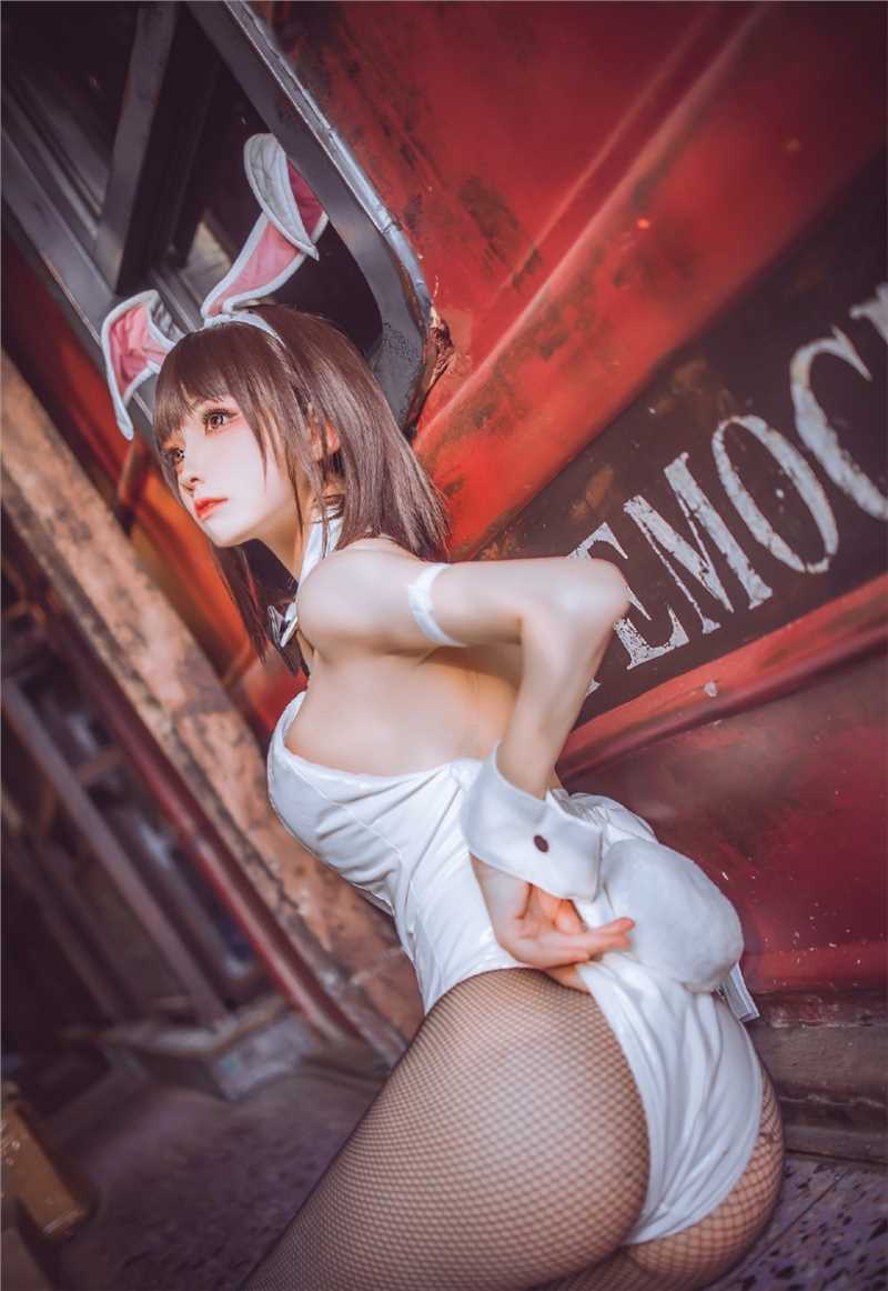 高清路人女主的养成方法兔女郎惠cosplay图集