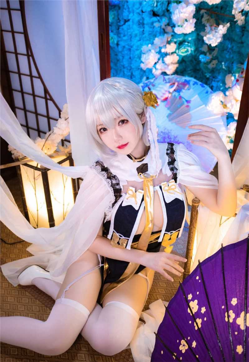 精选碧蓝航线天狼星碧波青云皮肤cosplay图册
