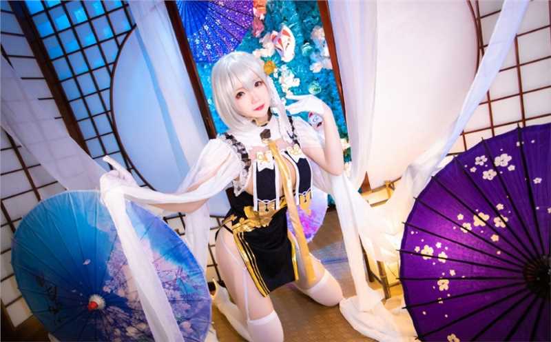 精选碧蓝航线天狼星碧波青云皮肤cosplay图册
