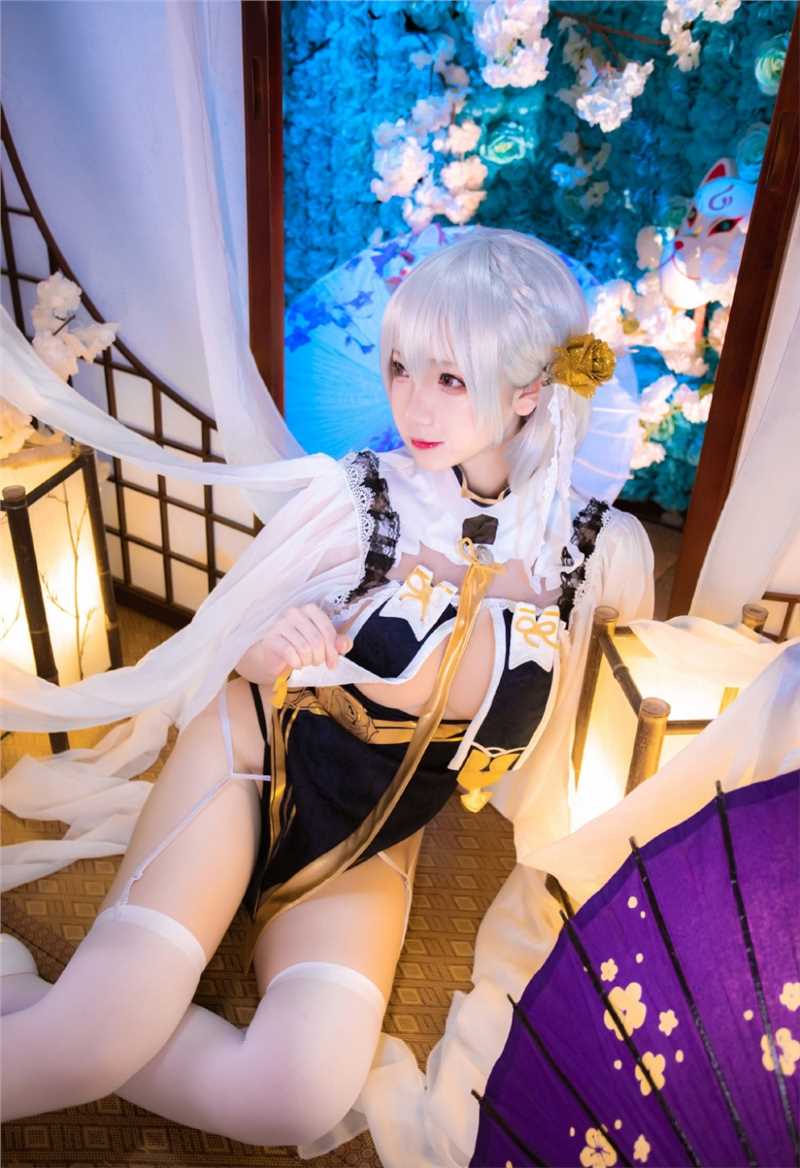 精选碧蓝航线天狼星碧波青云皮肤cosplay图册
