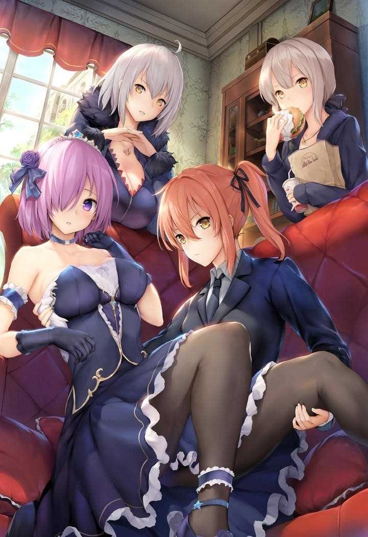 最全四位不同风格性感动漫美女黑丝惑图片相册