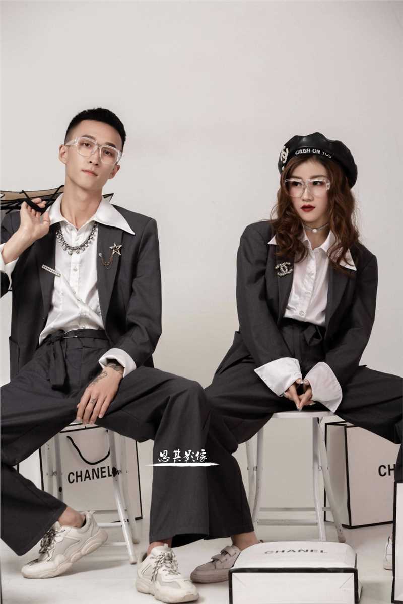 最全超有爱情侣帅气西装时尚艺术感图片壁纸