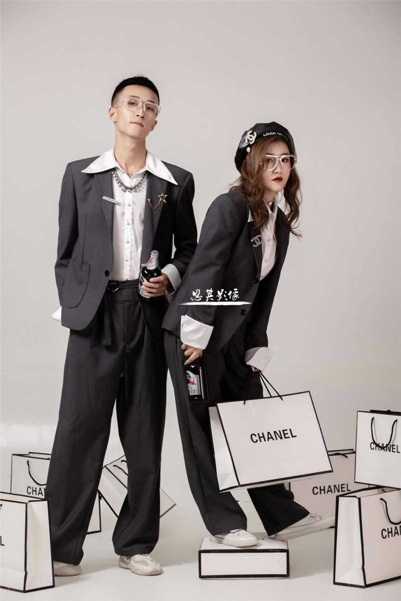 最全超有爱情侣帅气西装时尚艺术感图片壁纸