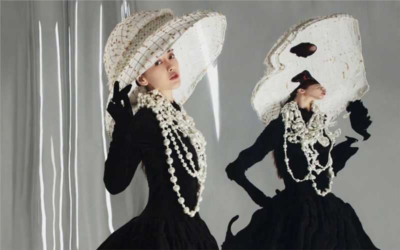 最新angelababy杨颖复古艺术感时尚大片拍摄图片壁纸